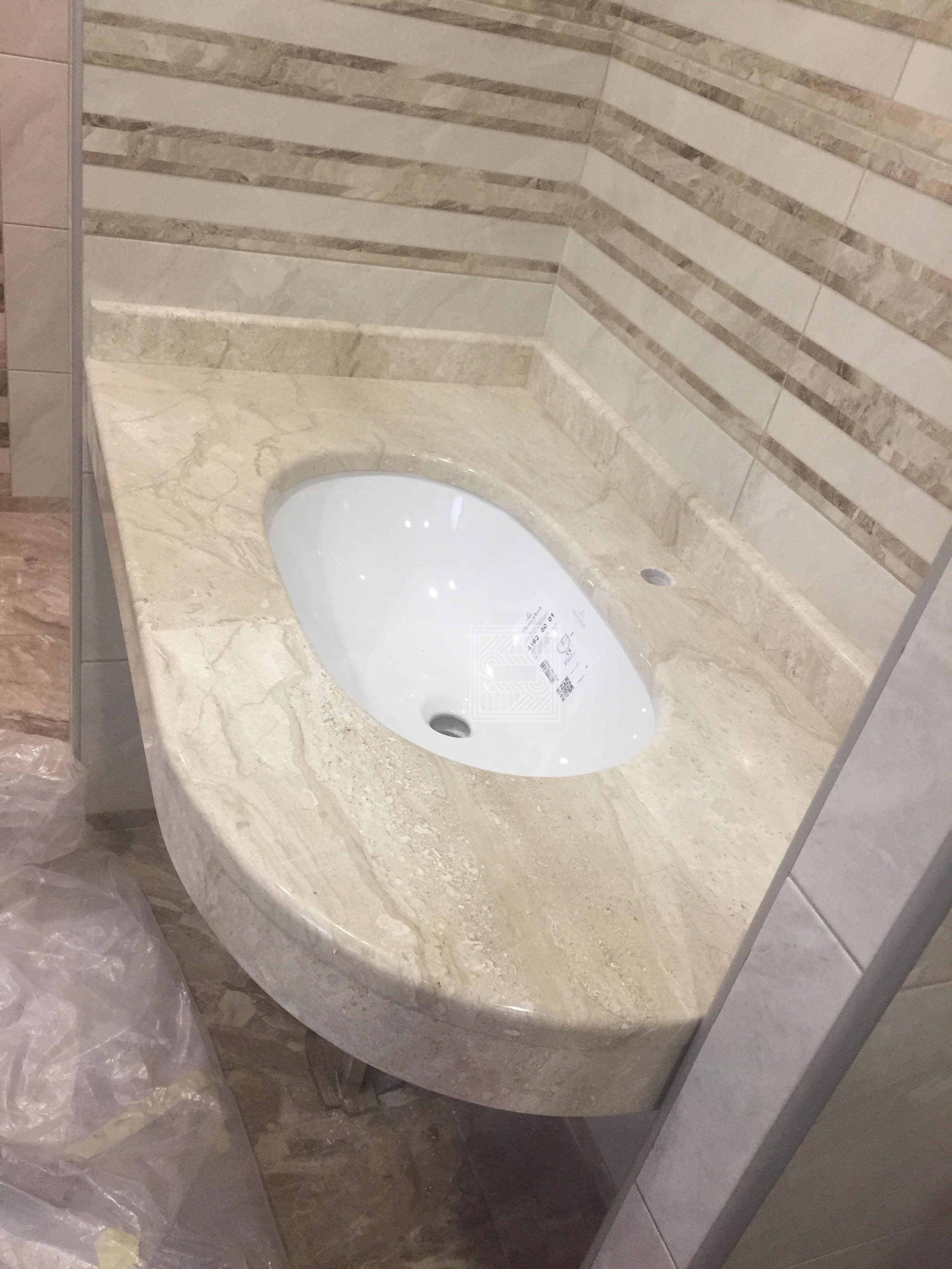 Столешница из мрамора Daino (30 mm) worktop-marble-ru - unnamed file 1