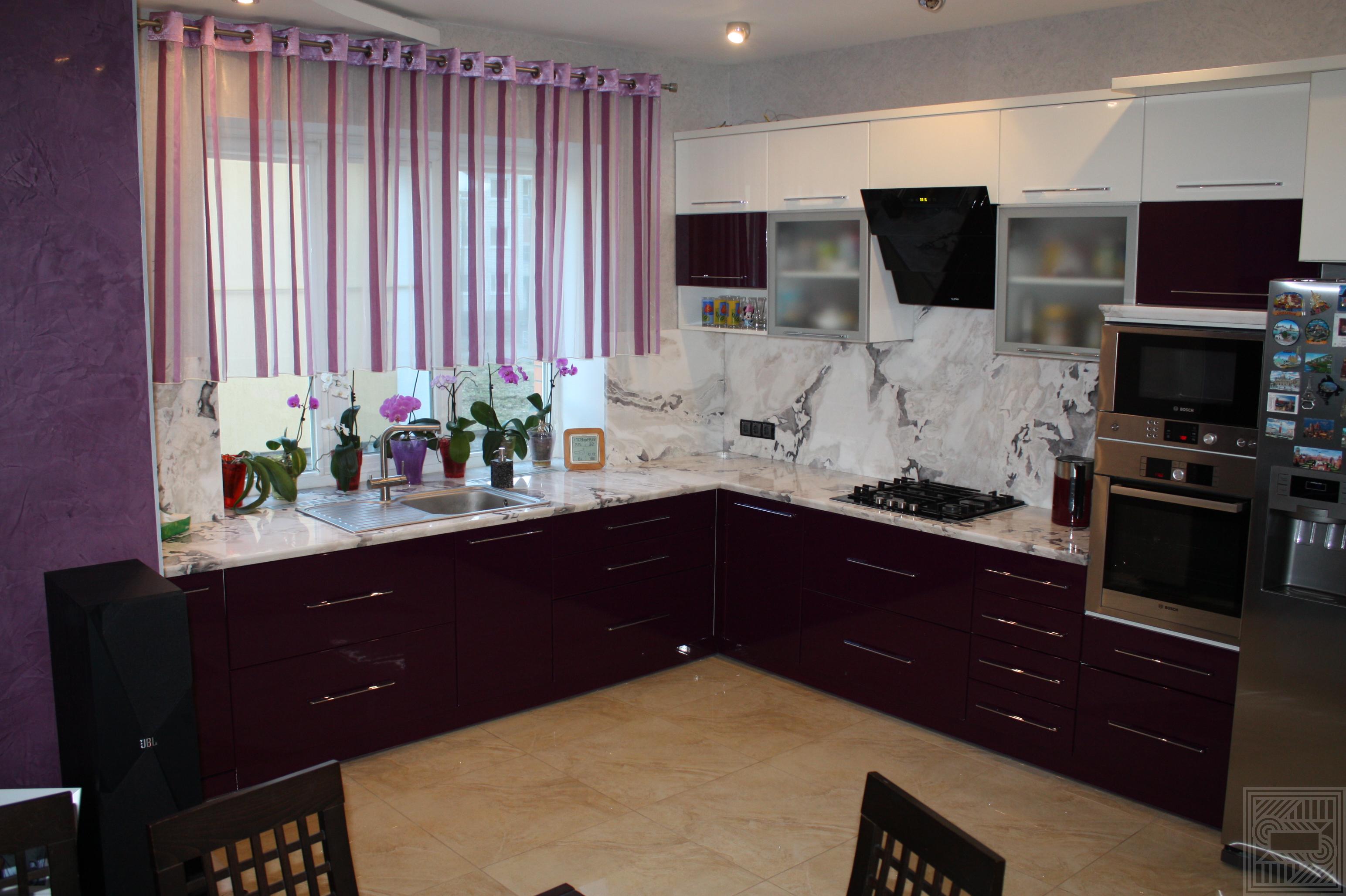 Столешница переходящая в подоконник из мрамора Caribbean Island 20 мм worktop-marble-ru - Caribbean Island 20 mm 3