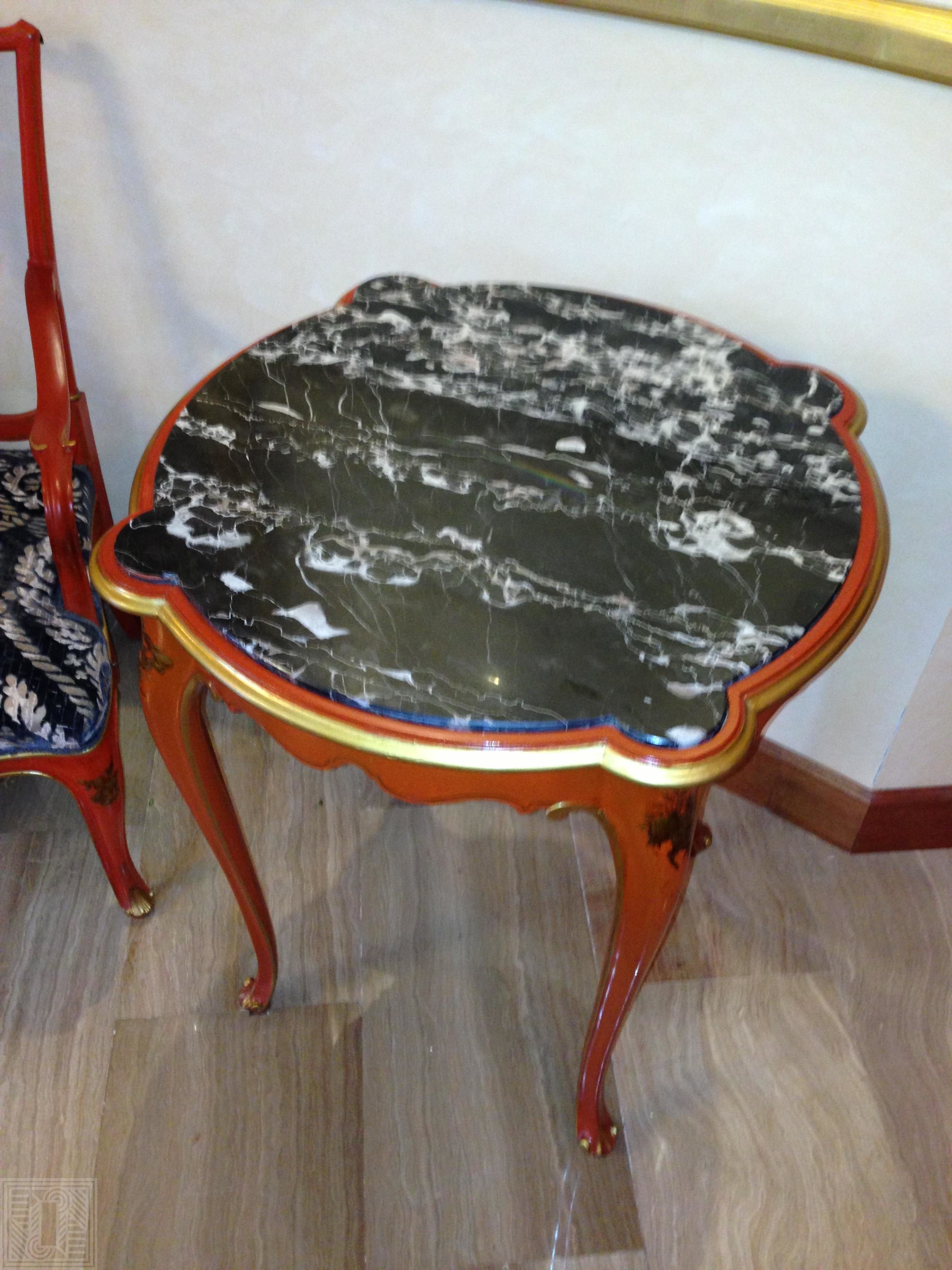 Столик з мармуру Nero Marquina desk, furniture - IMG 1364 e1563286126165