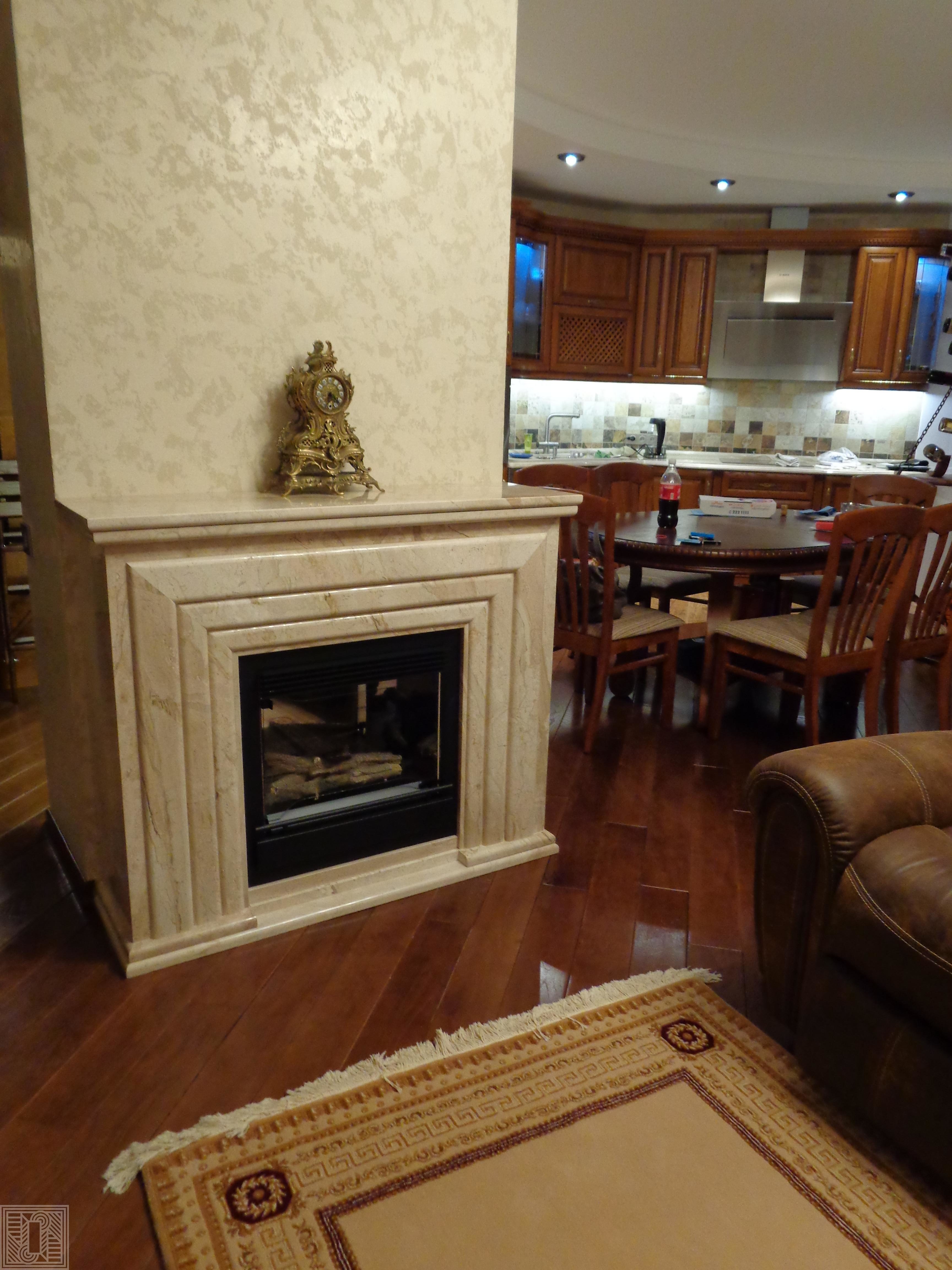 Камін з мармуру Daino fireplace-marble - Kamin iz mramora Daino 30 mm e1562345461540
