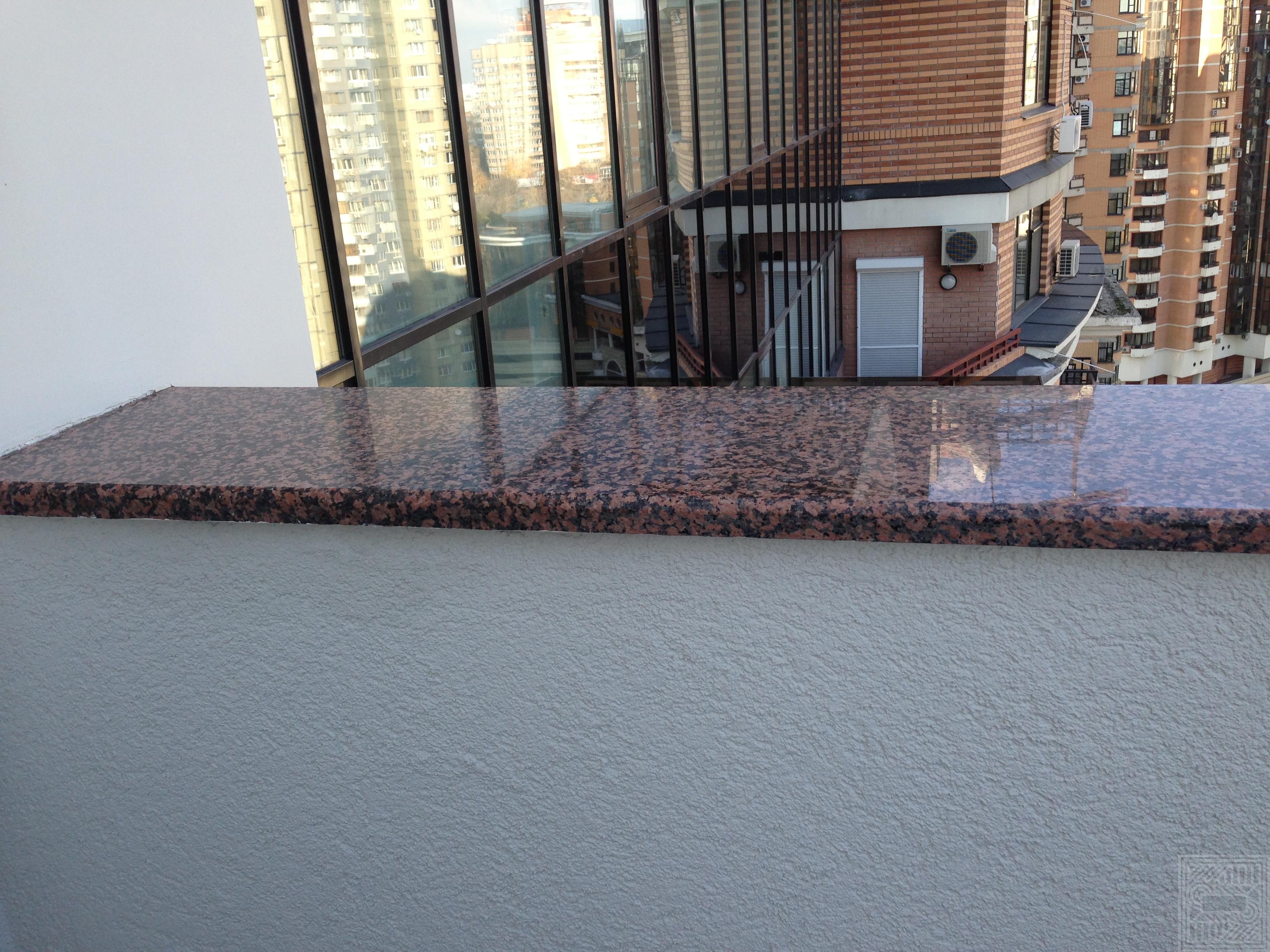 Підвіконня з граніту Rosa Balmoral windowsill-granite, windowsill-granite-copy - Nakryvnaya plita iz granita Rosa Balmoral 30 mm