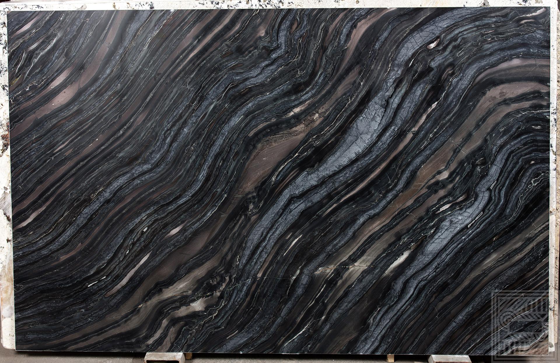 Silver Brown Wave (20 MM) colored-marble - 060A3430